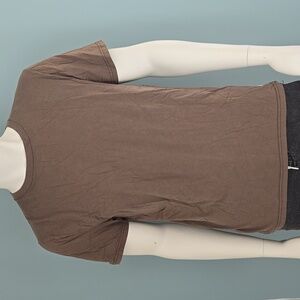 Hollister Brown Cotton Shirt